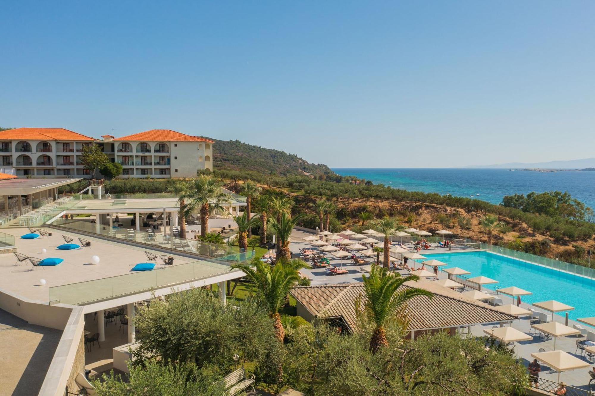 Akrathos Beach Hotel Uranopoli Exteriér fotografie