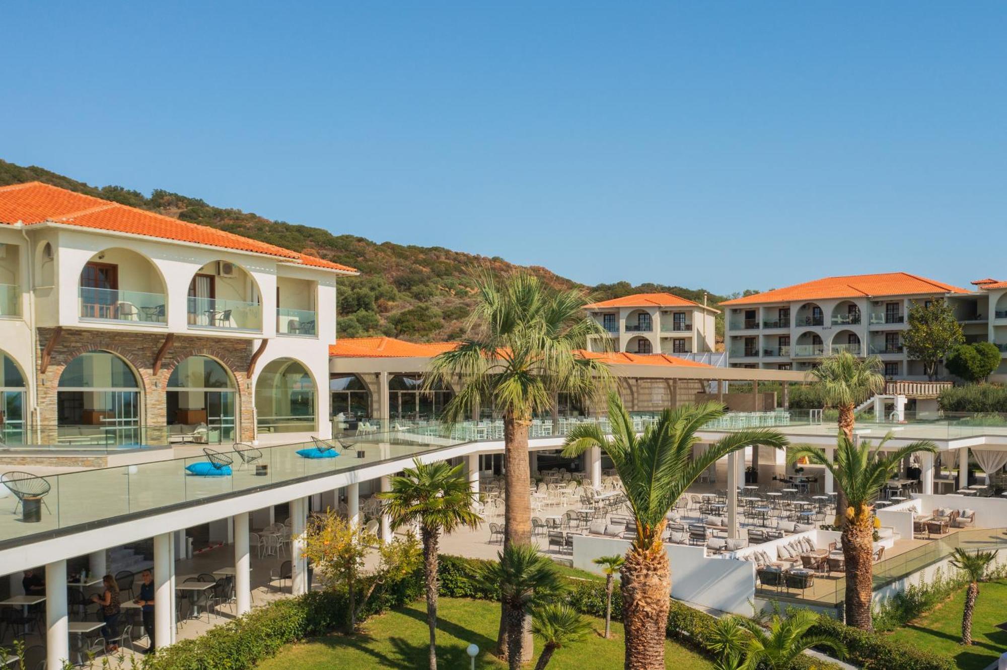 Akrathos Beach Hotel Uranopoli Exteriér fotografie