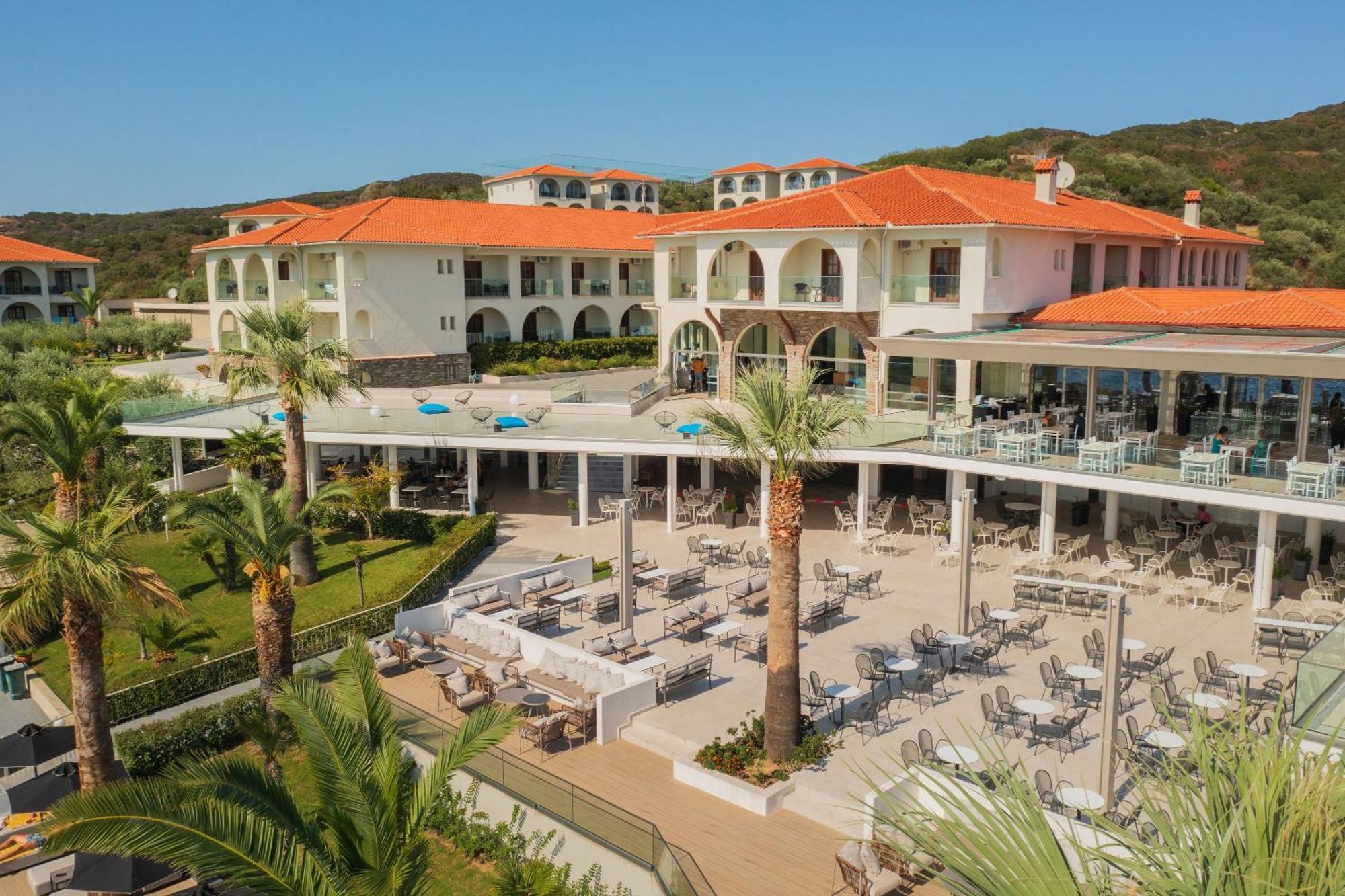 Akrathos Beach Hotel Uranopoli Exteriér fotografie