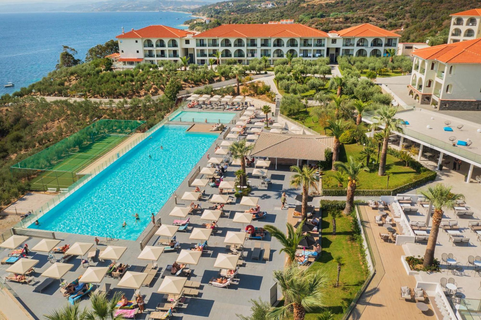 Akrathos Beach Hotel Uranopoli Exteriér fotografie