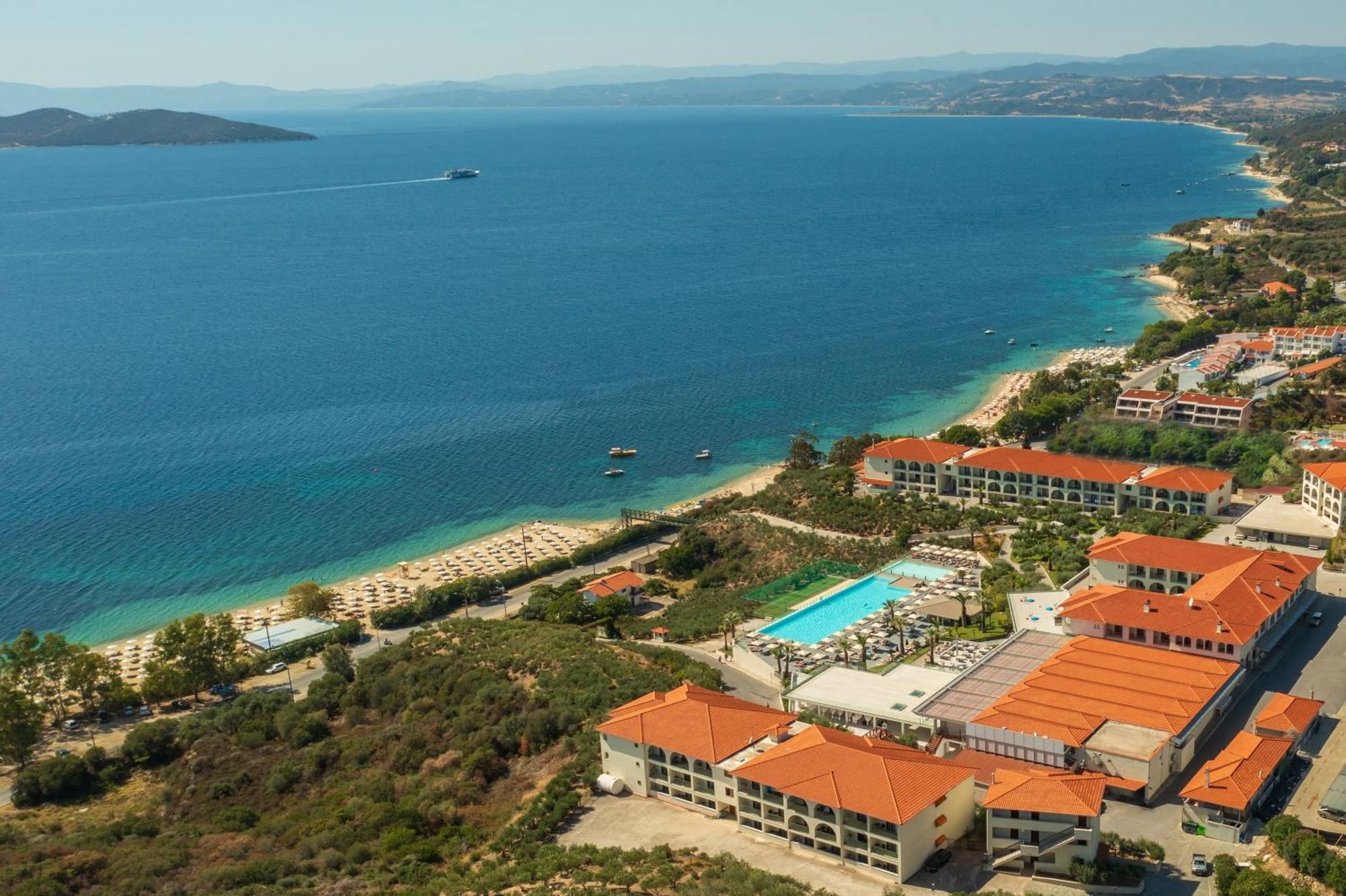 Akrathos Beach Hotel Uranopoli Exteriér fotografie