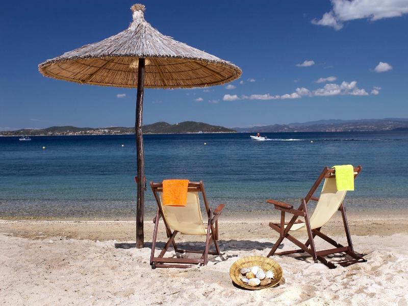 Akrathos Beach Hotel Uranopoli Exteriér fotografie